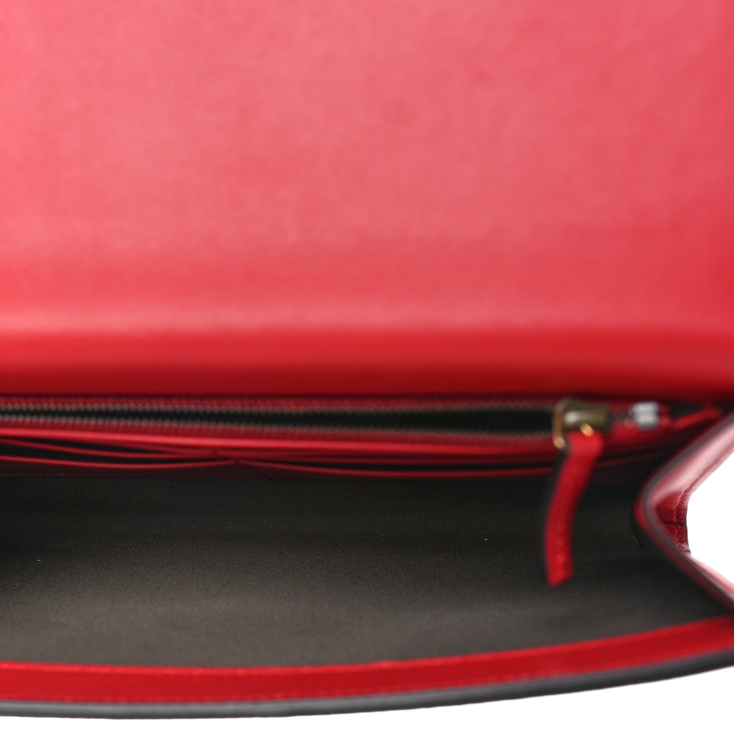 Gucci GG Supreme Monogram Mini Peony Pearly Clutch Red 5 of 8