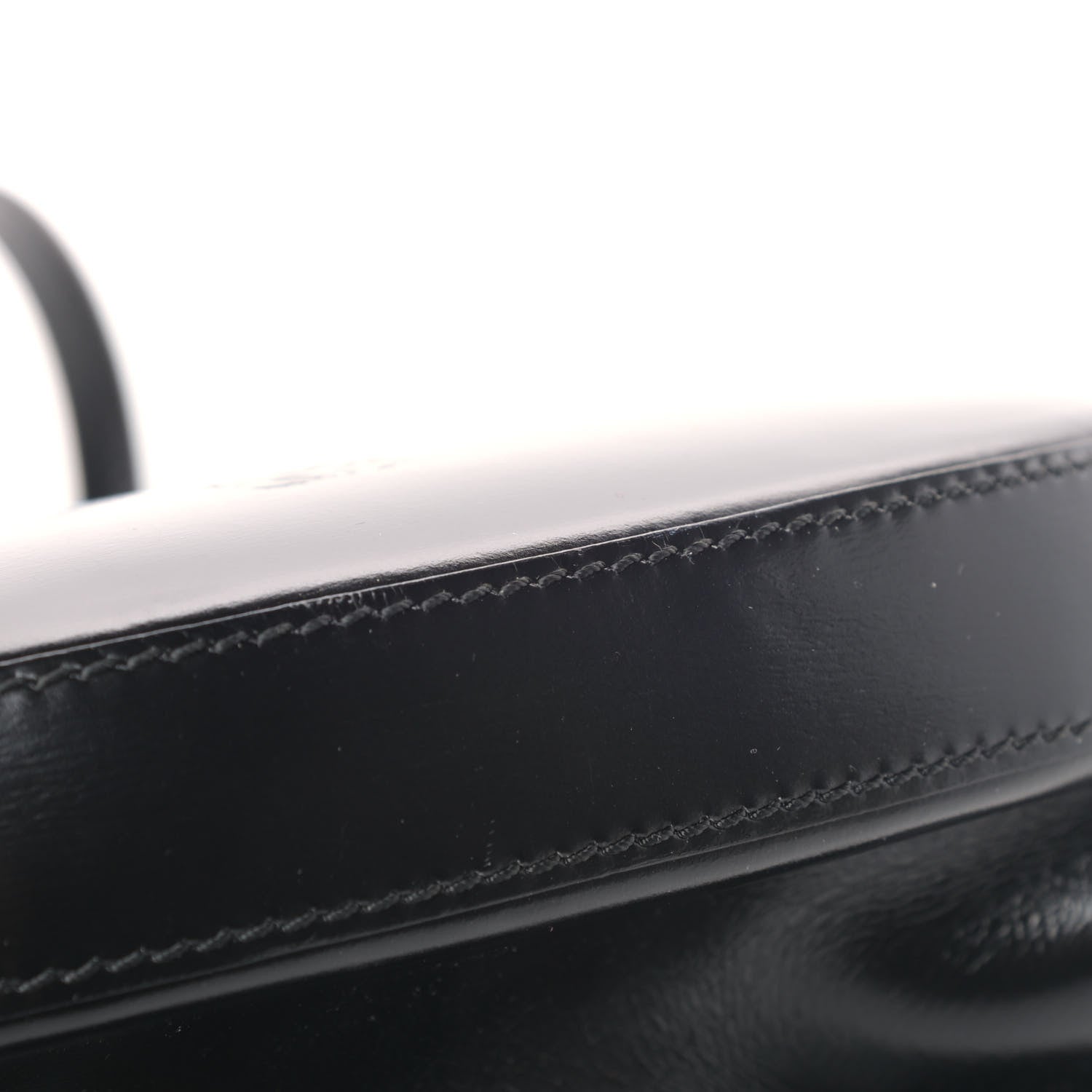 Loewe Calfskin Round Top Handle Bag Black 9 of 18