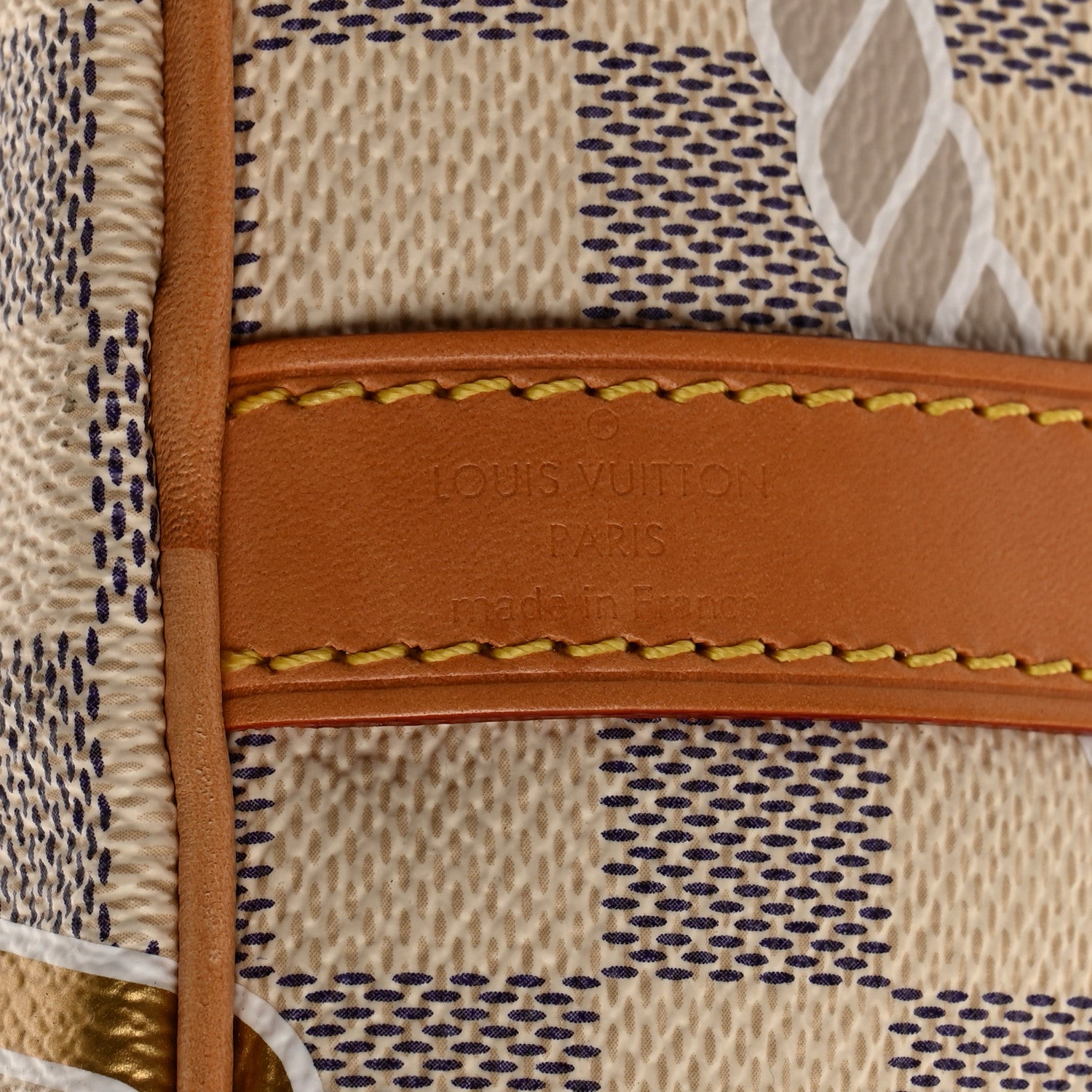 Louis Vuitton Damier Azur Nautical Speedy Bandouliere 25 7 of 11