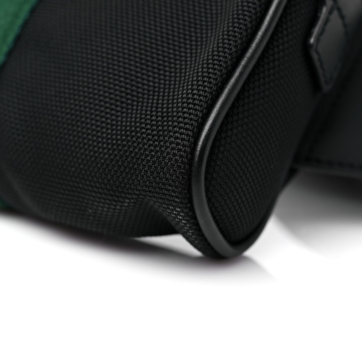 Gucci Canvas Web Slim Belt Bag Black 10 of 15