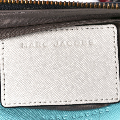 Marc Jacobs Saffiano Small Snapshot Camera Bag Porcelain Multi 7 of 13