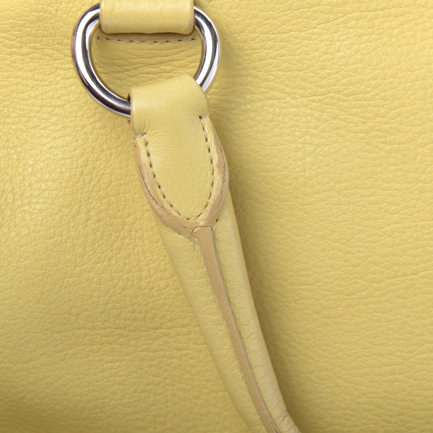 Vitello Daino Satchel Ananas