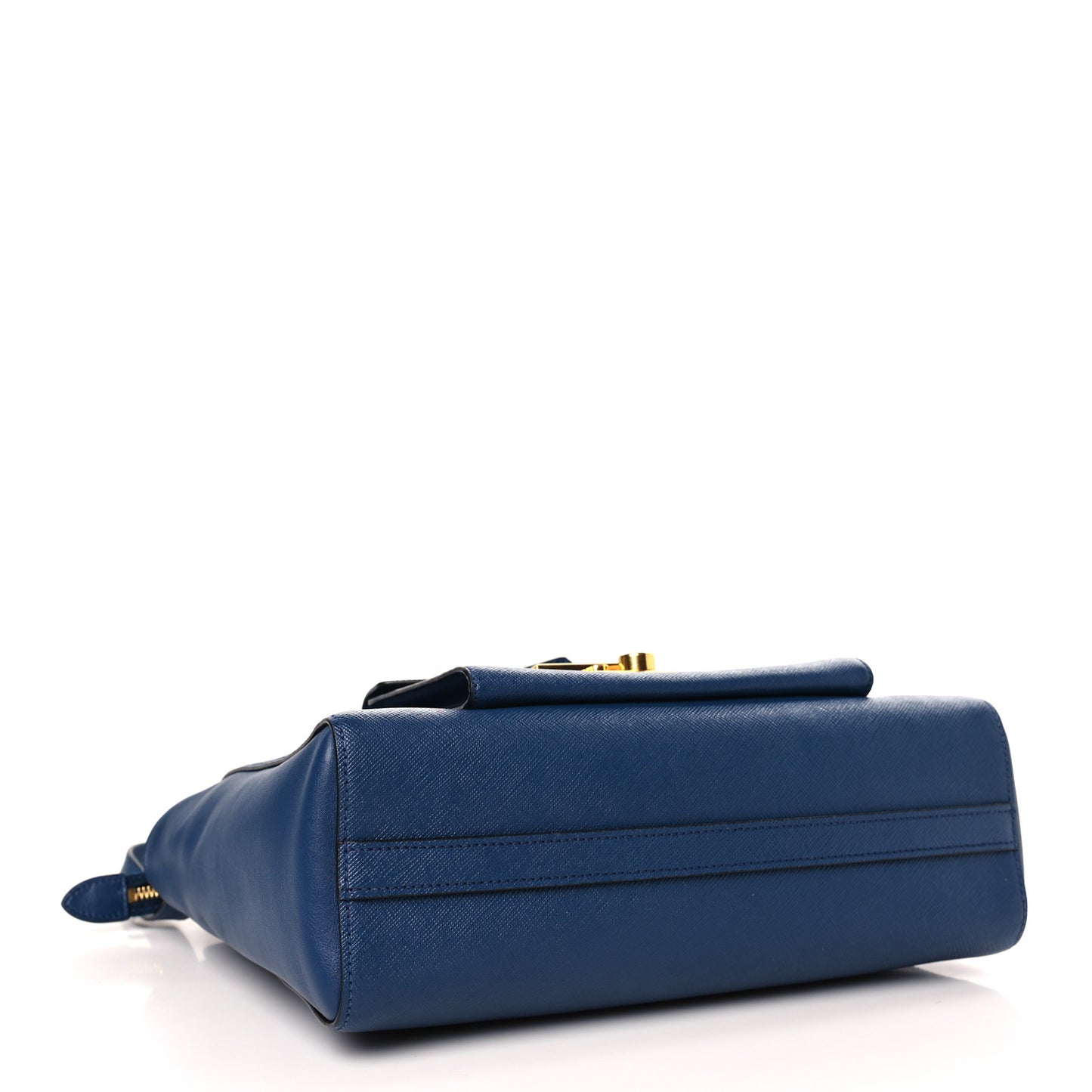 Saffiano Soft Calfskin Tote Bluette