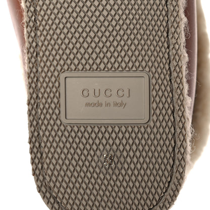 Gucci Calfskin Wool Womens Fria Horsebit Ankle Boots 38 New Caramel Butterscotch 6 of 10