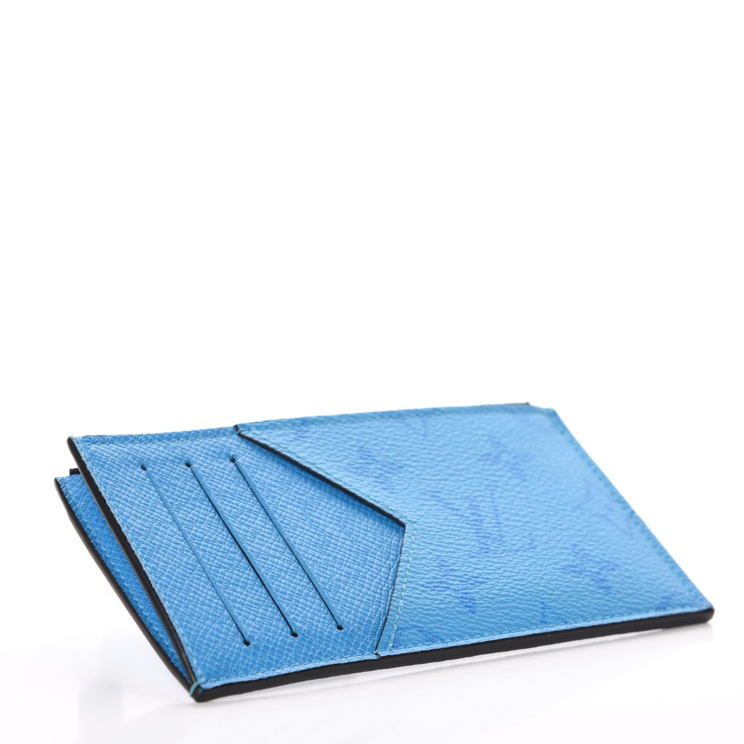 Louis Vuitton Taigarama Coin Card Holder Blue Lagoon 4 of 10