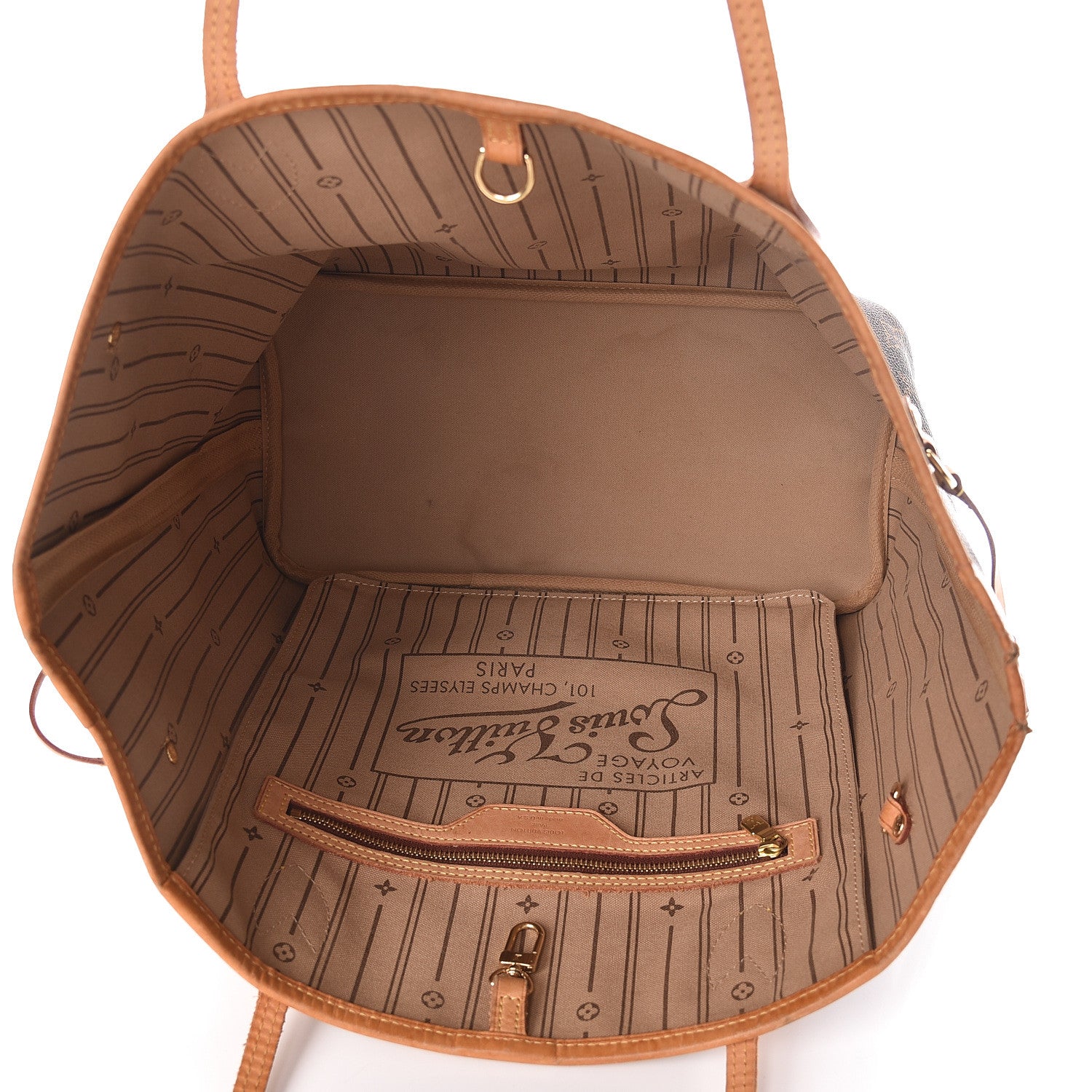 Louis Vuitton Monogram Neverfull MM 5 of 11