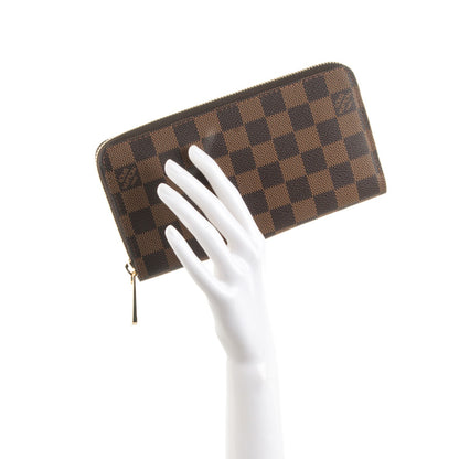 Louis Vuitton Damier Ebene Zippy Wallet 2 of 7