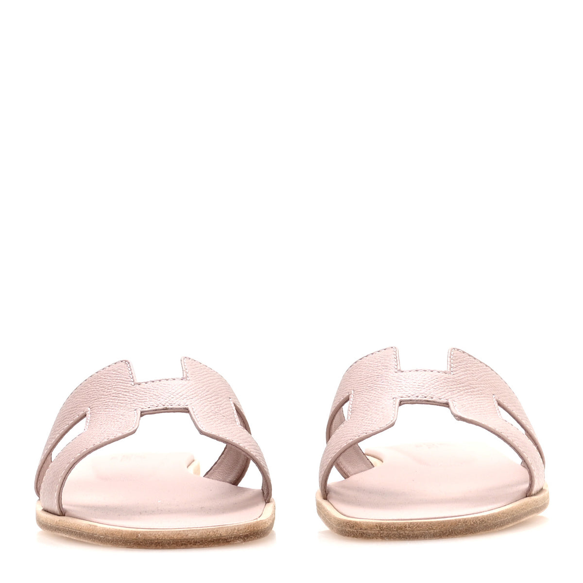 Epsom Oran Sandals 35.5 Beige Perlino