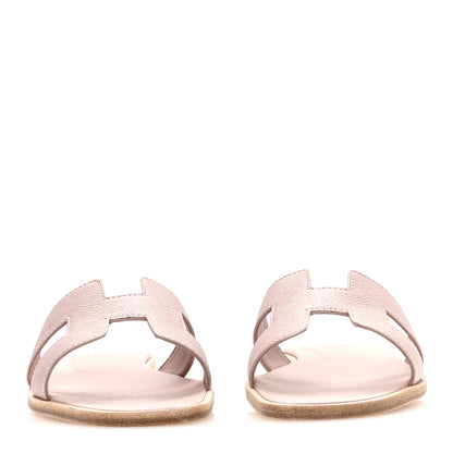 Hermes Epsom Oran Sandals 35.5 Beige Perlino 3 of 9