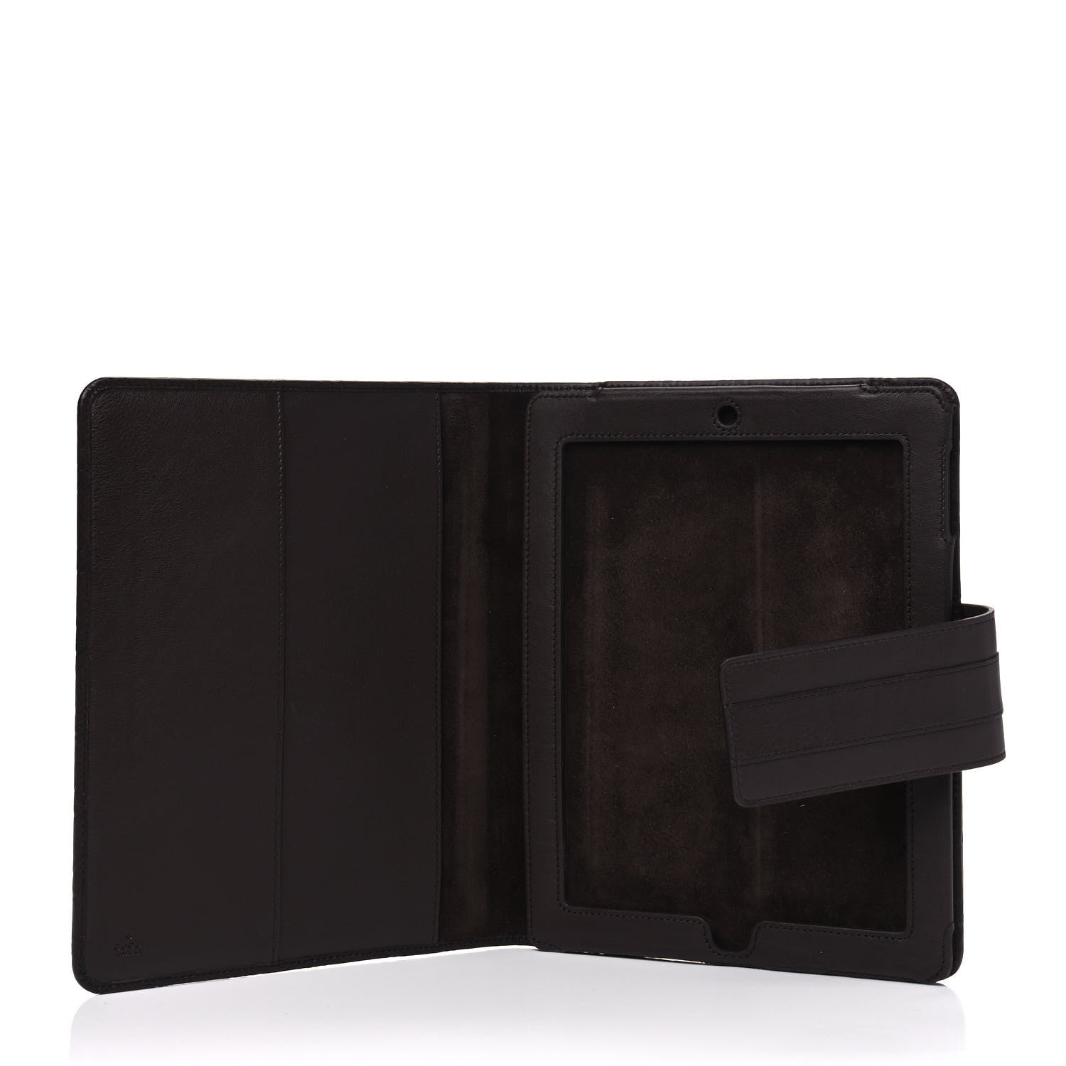 Gucci Soft Guccissima Margaux Calfskin iPad Case Chocolate 4 of 4