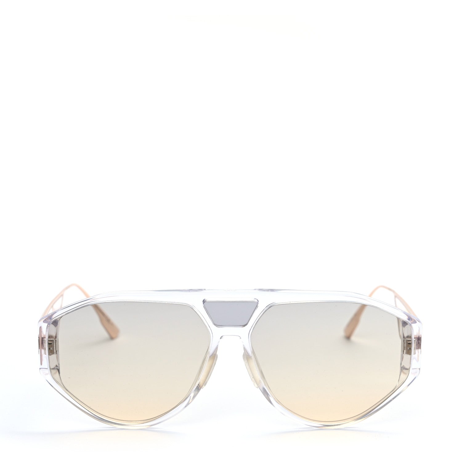 Christian Dior Clan 2 Aviator Sunglasses Gold 2 of 7