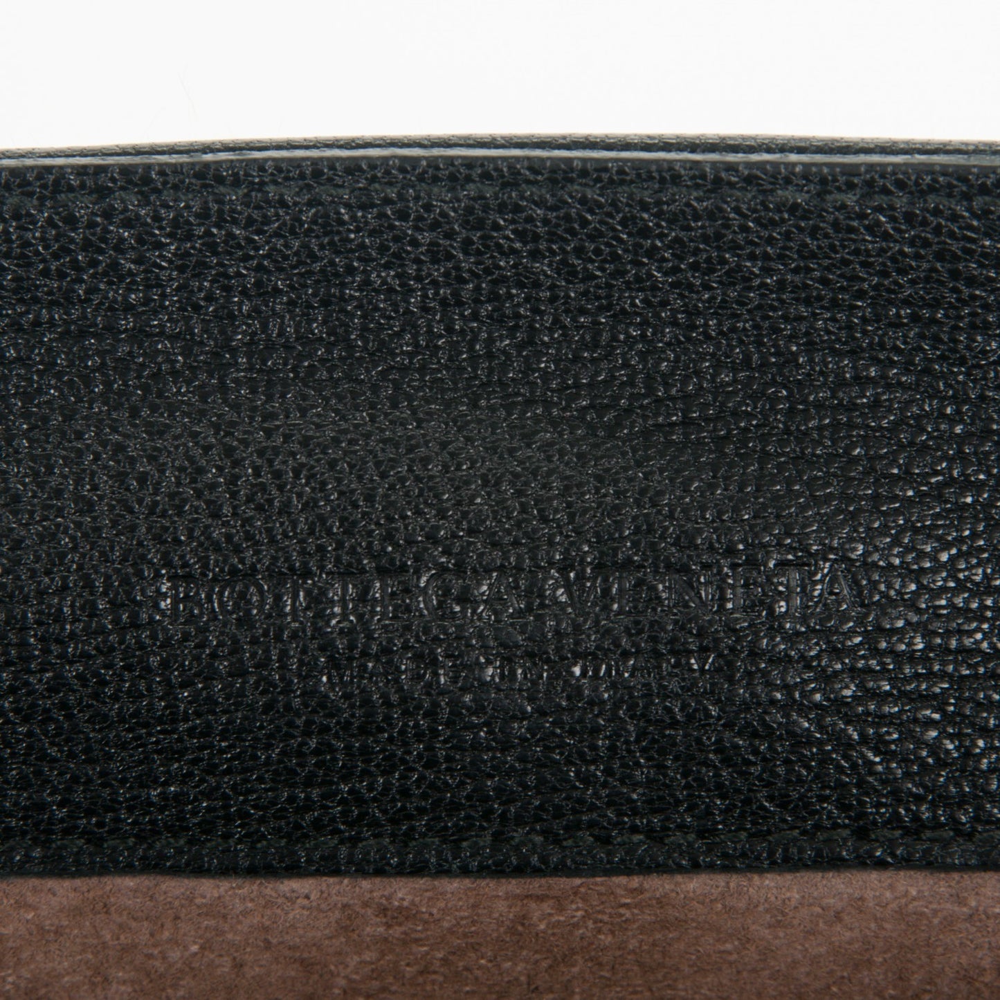 Madras Goatskin Intrecciato Small Shoulder Nero Black