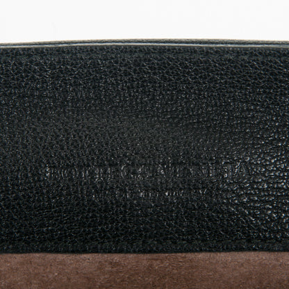 Bottega Veneta Madras Goatskin Intrecciato Small Shoulder Nero Black 6 of 6