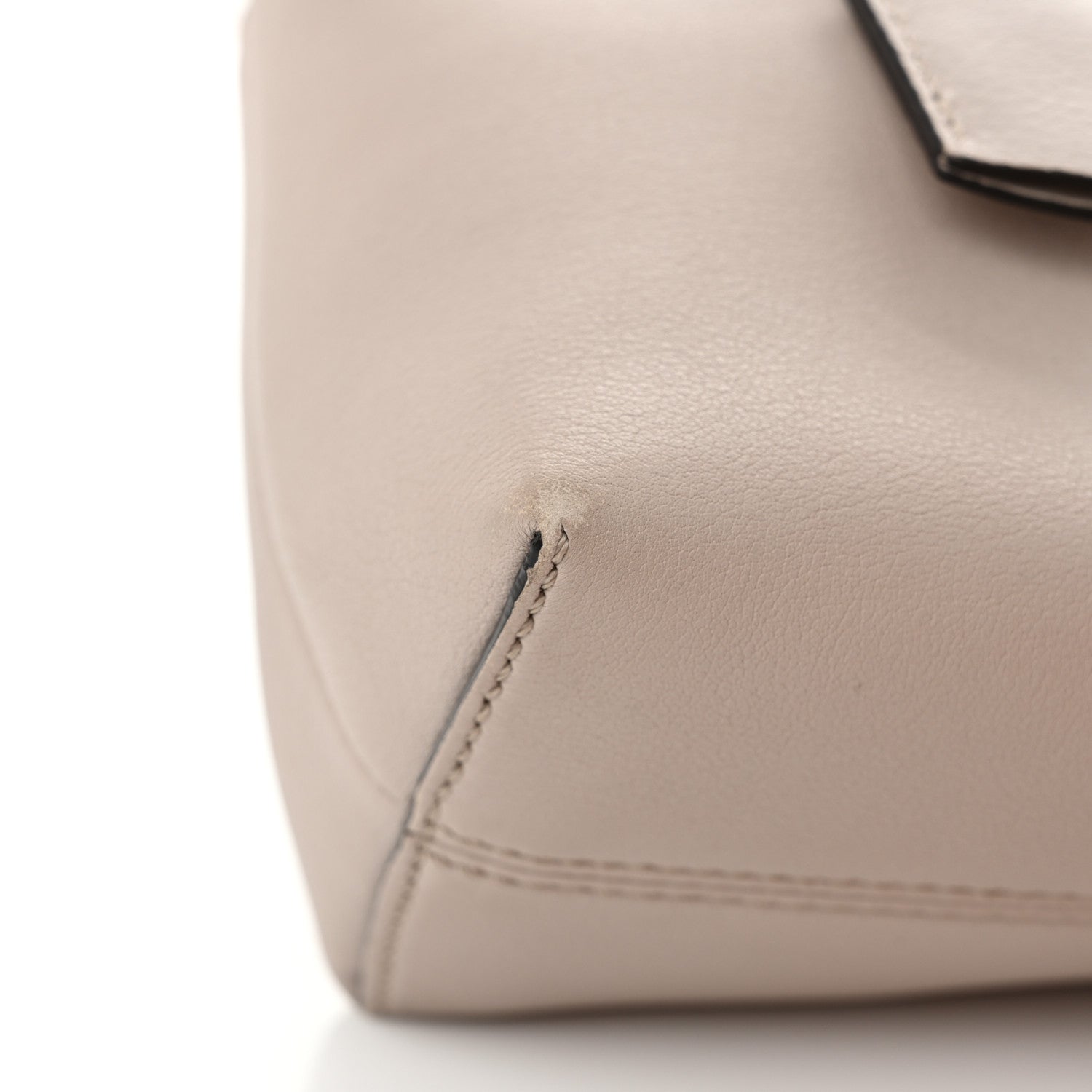 Fendi Shiny Nappa Crystal Croc Tail Mini By The Way Boston Bag Grigio Polvere 12 of 13
