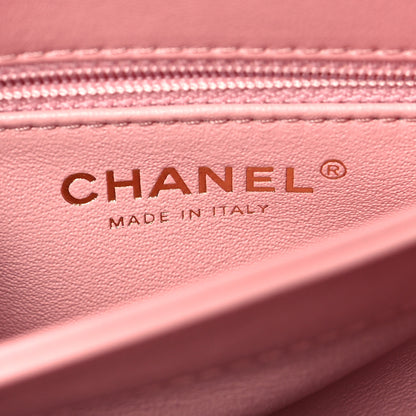 Chanel Lambskin Quilted Small Trendy CC Flap Dual Handle Bag Light Pink 7 of 11