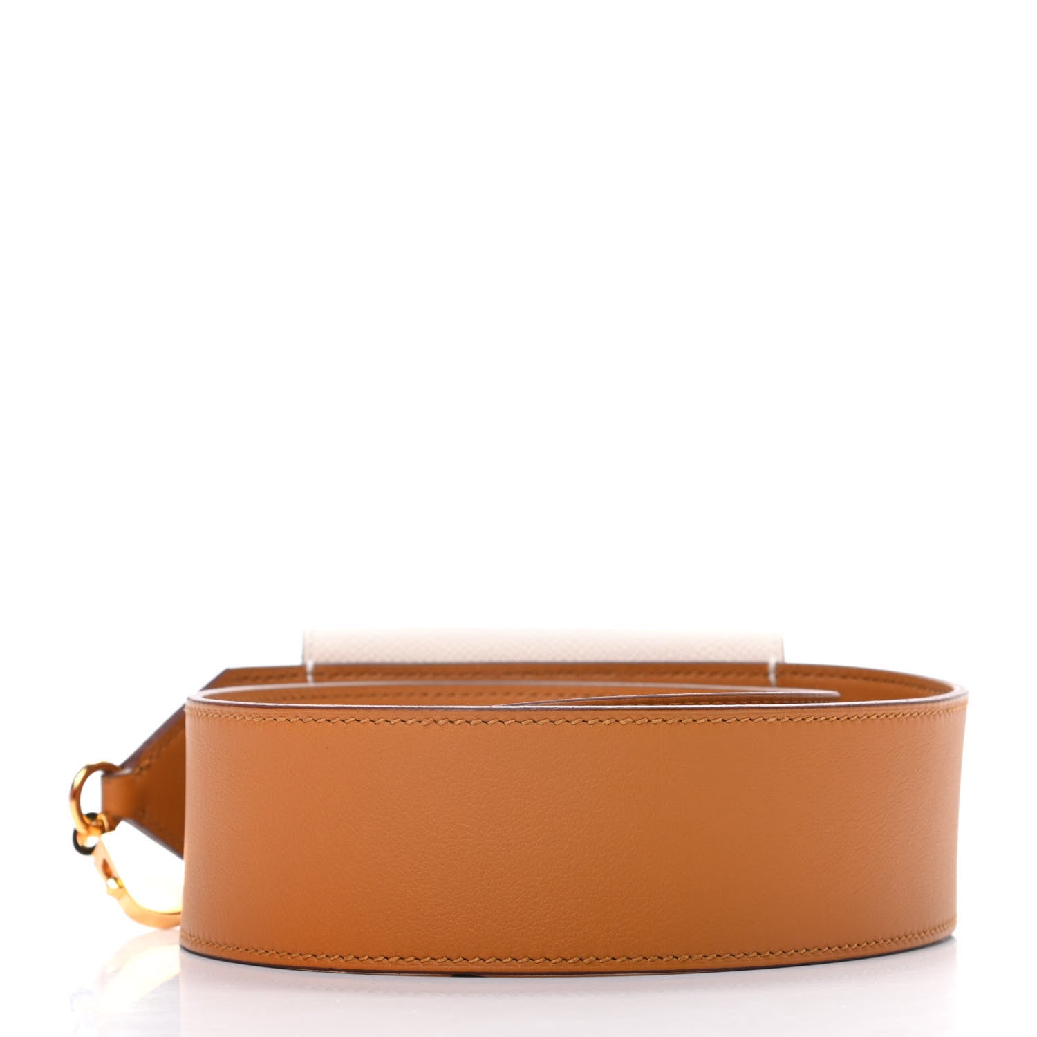 Hermes Swift Epsom Pocket Kelly Shoulder Strap Craie 2 of 6