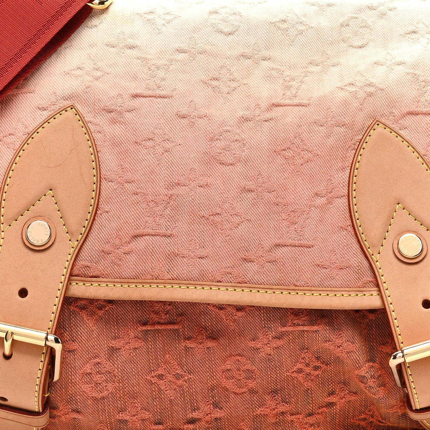 Louis Vuitton Denim Sunrise Orange 8 of 11