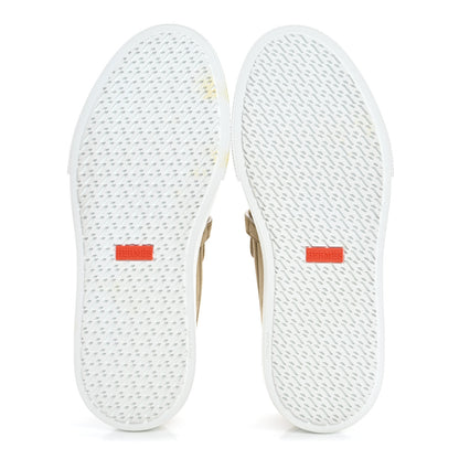 Hermes Suede Goatskin Game Slip On Sneakers 38 Beige Lin 6 of 10