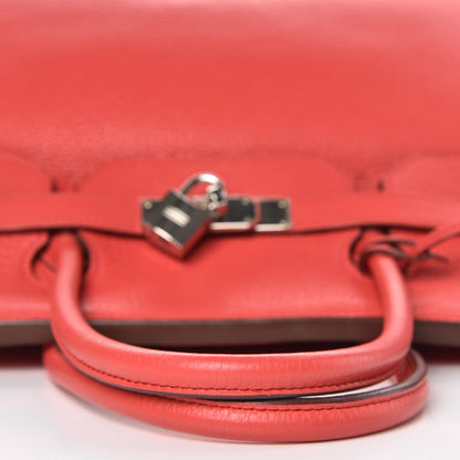 Hermes Taurillon Clemence Birkin 40 Bougainvillea 29 of 39