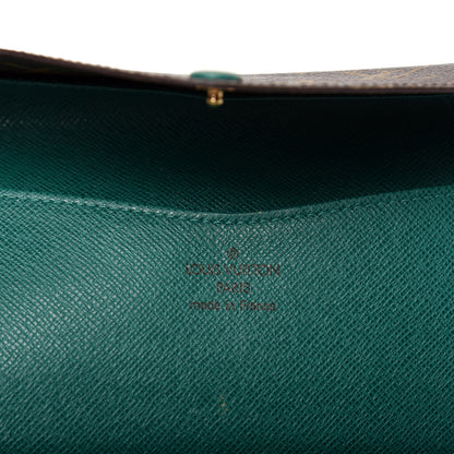 Louis Vuitton Monogram Josephine Wallet Vert 6 of 7