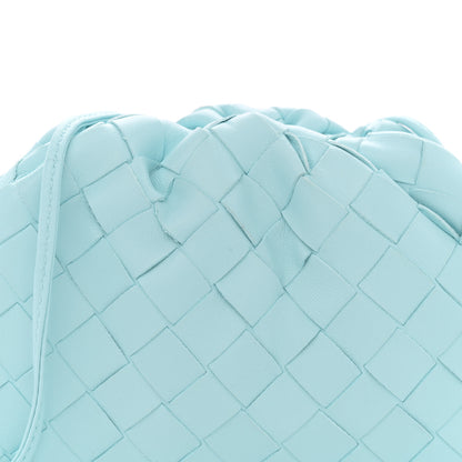 Bottega Veneta Nappa Intrecciato The Mini Pouch Pale Blue 8 of 10
