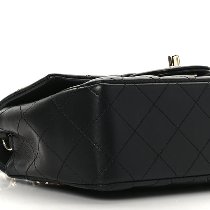 Chanel Lambskin Quilted Mini Rectangular Flap Black 8 of 9