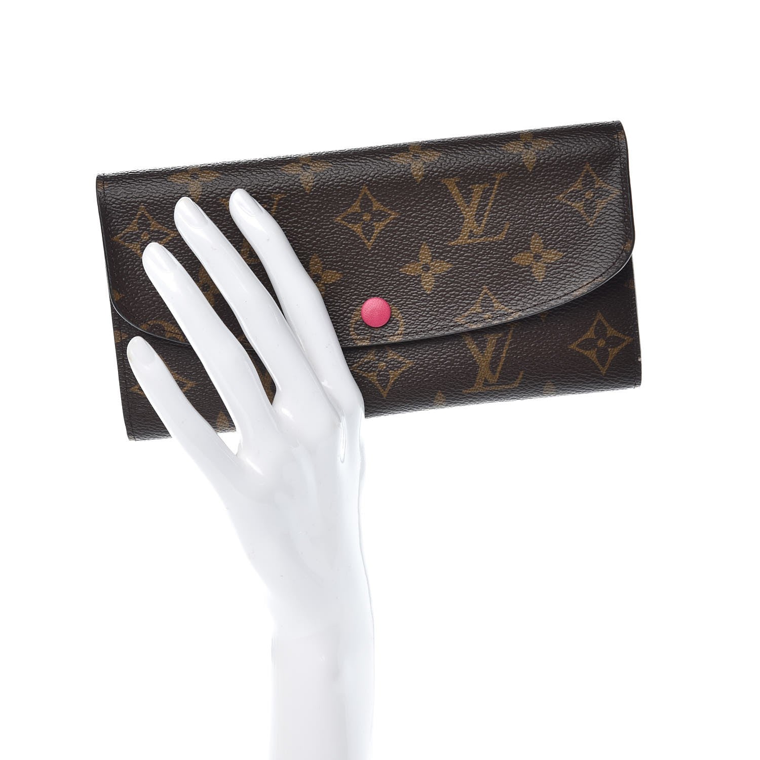 Louis Vuitton Monogram Emilie Wallet Hot Pink 2 of 7