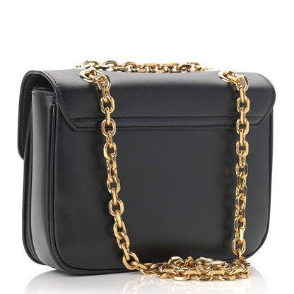 Celine Shiny Calfskin Small C Bag Black 3 of 8