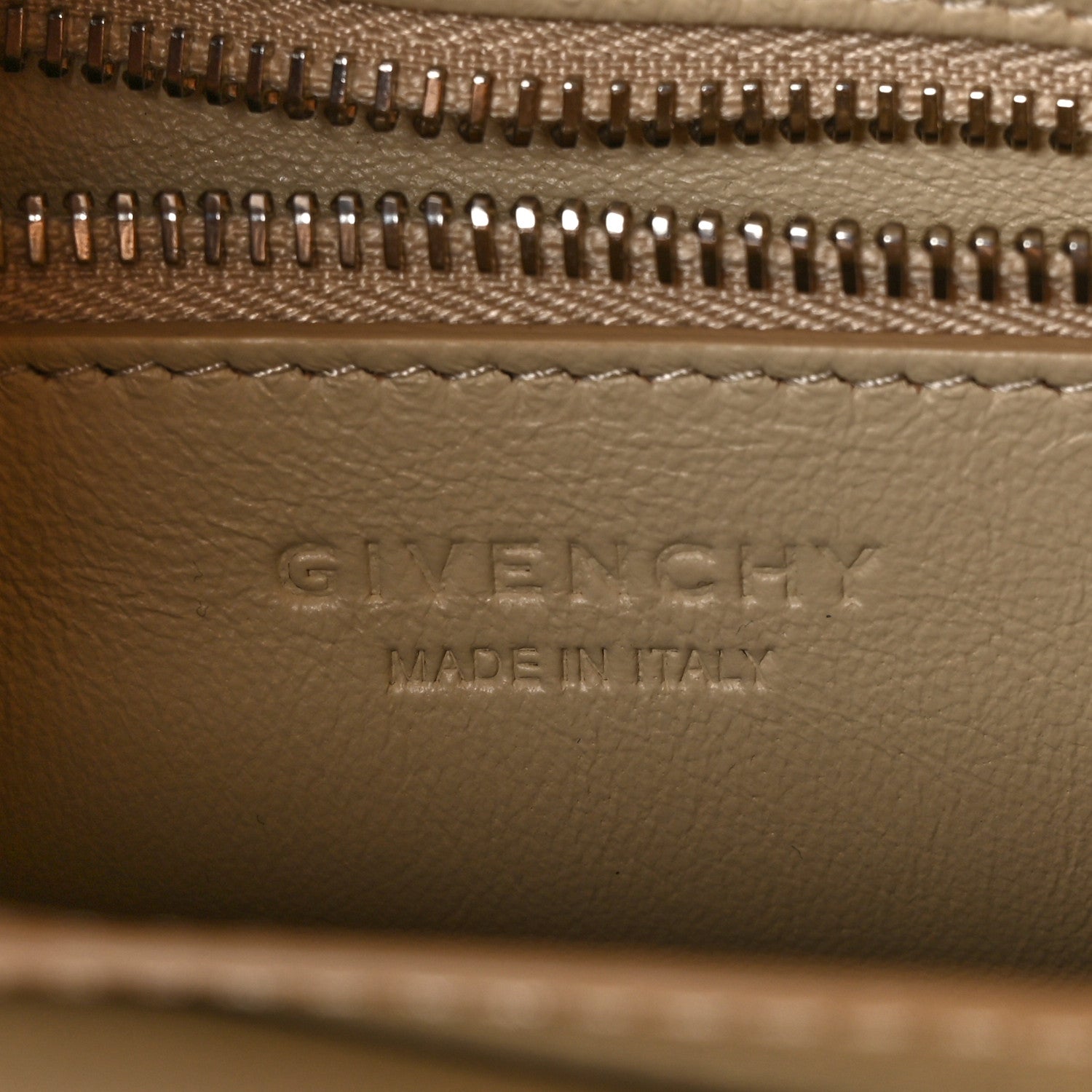 Givenchy Grained Calfskin Small Horizon Satchel Beige 6 of 10