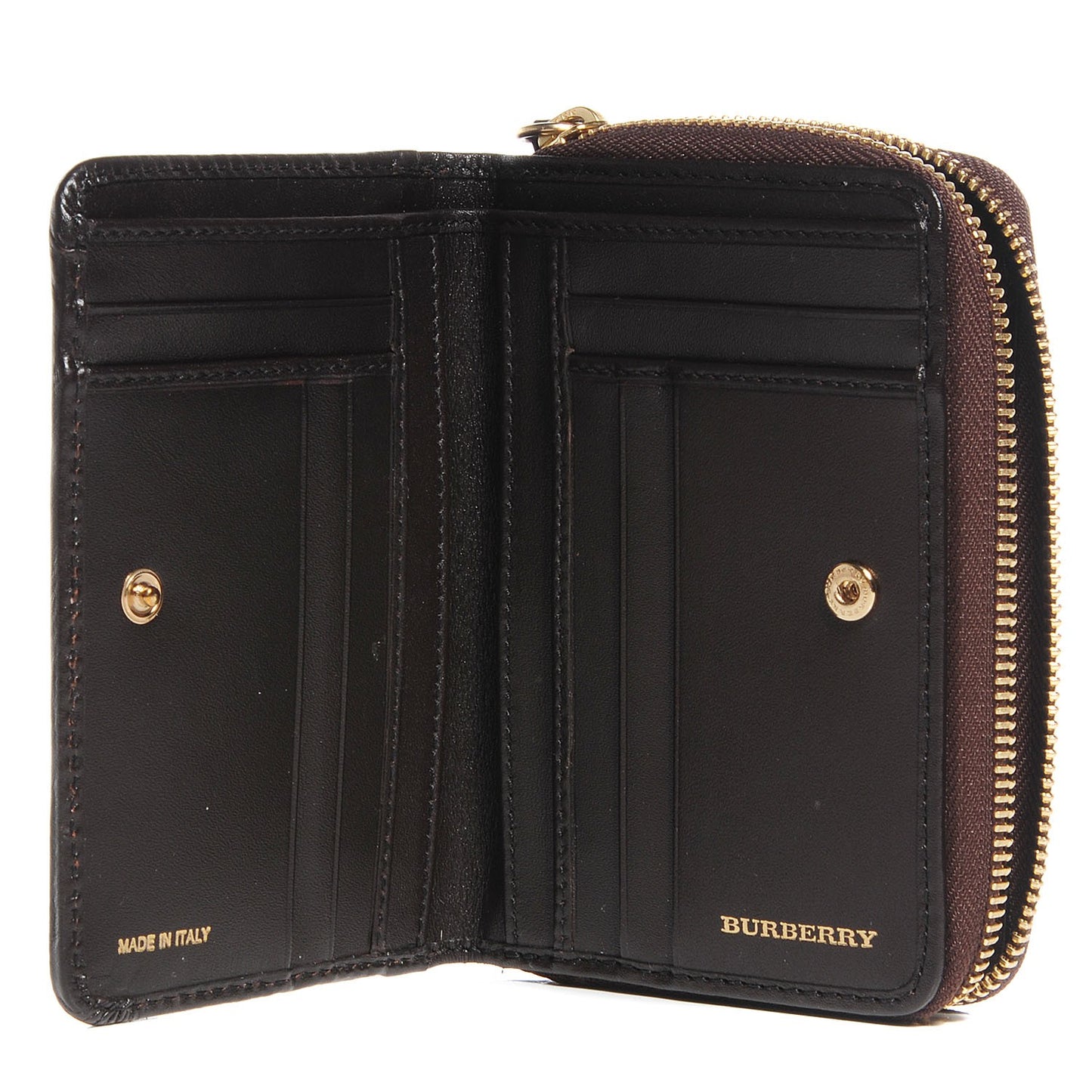 Haymarket Check Ziggy Zip Around Wallet