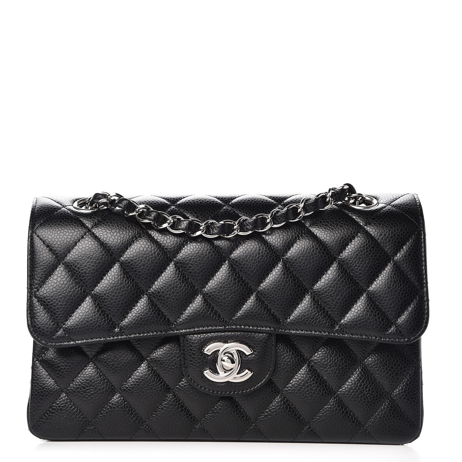 Chanel Caviar Quilted Small Double Flap Black 1 of 9