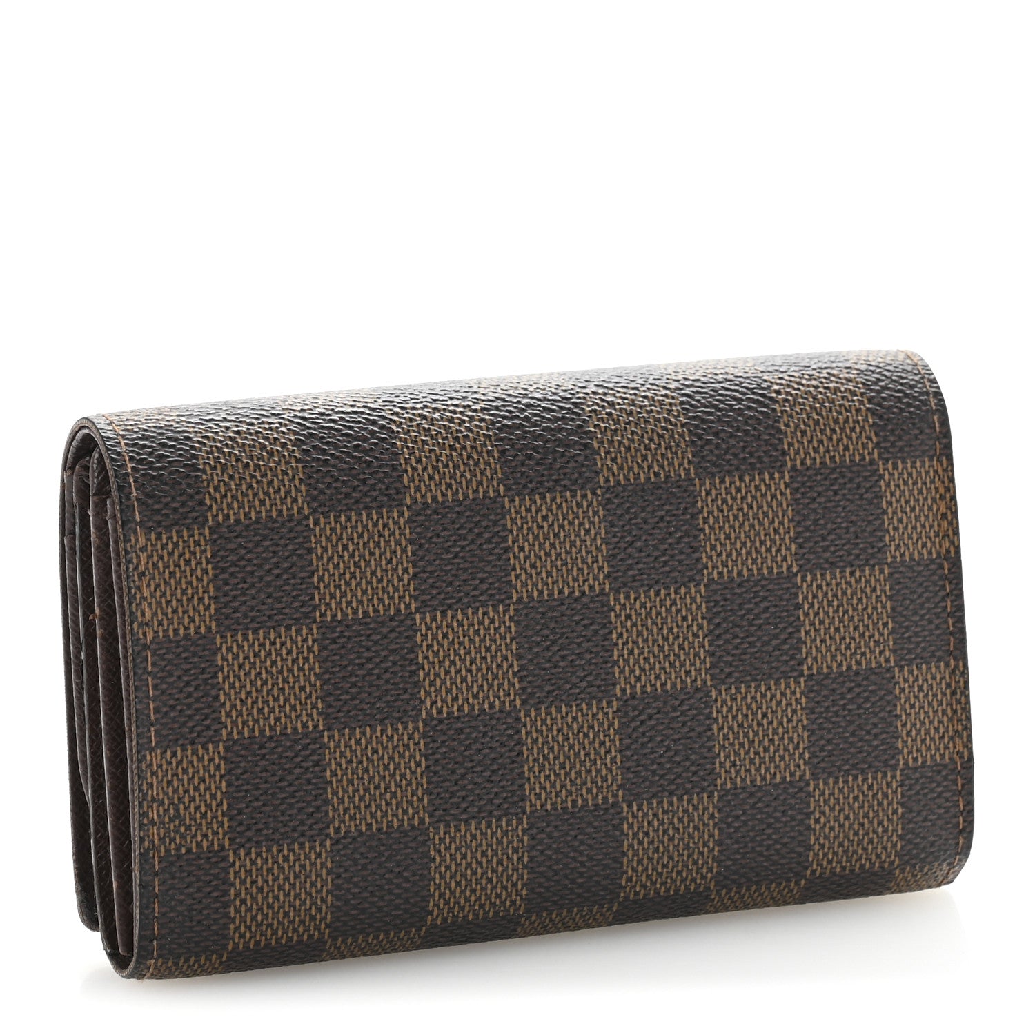 Louis Vuitton Damier Ebene Porte-Monnaie Billets Tresor Wallet 3 of 12