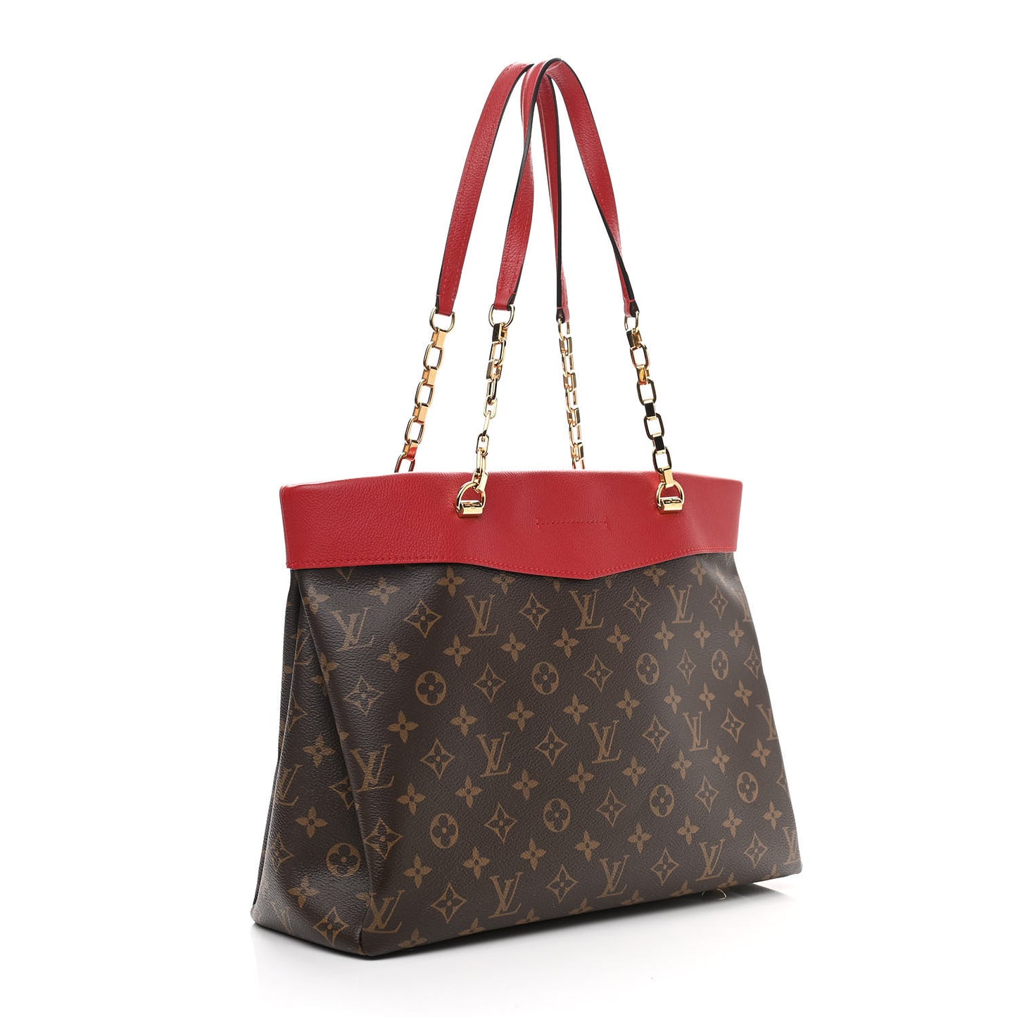 Monogram Pallas Shopper Cherry