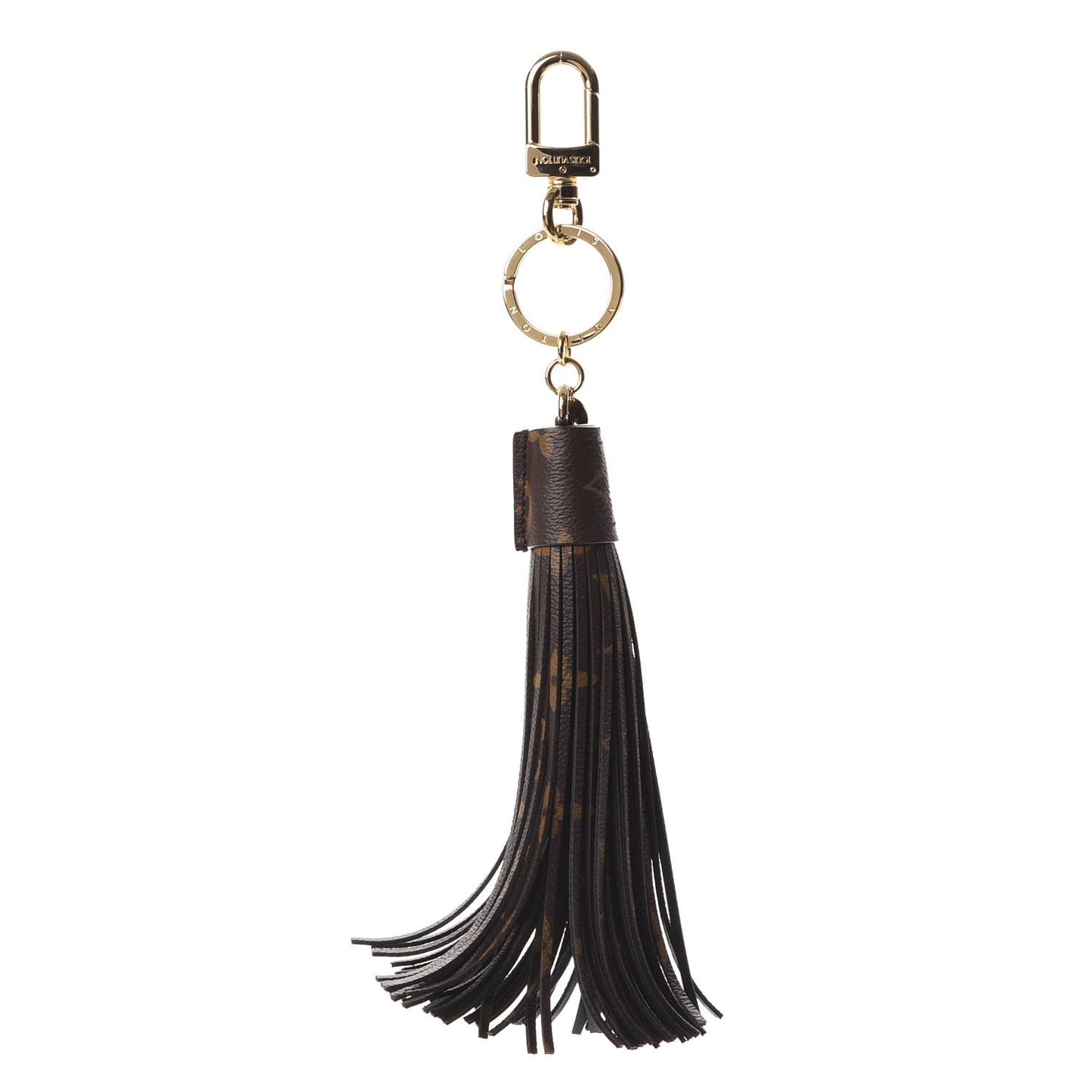 Monogram Tassel Bag Charm