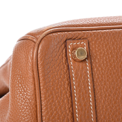Hermes Togo Birkin 30 Gold 34 of 37