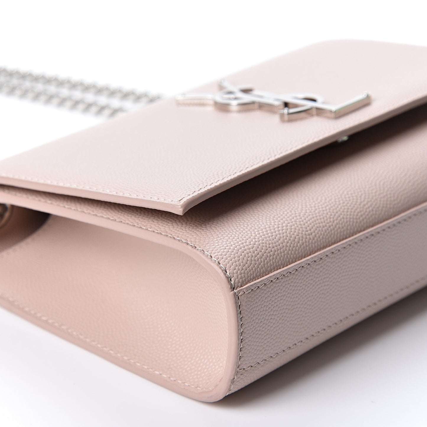 Grain De Poudre Small Monogram Kate Satchel Marble Pink