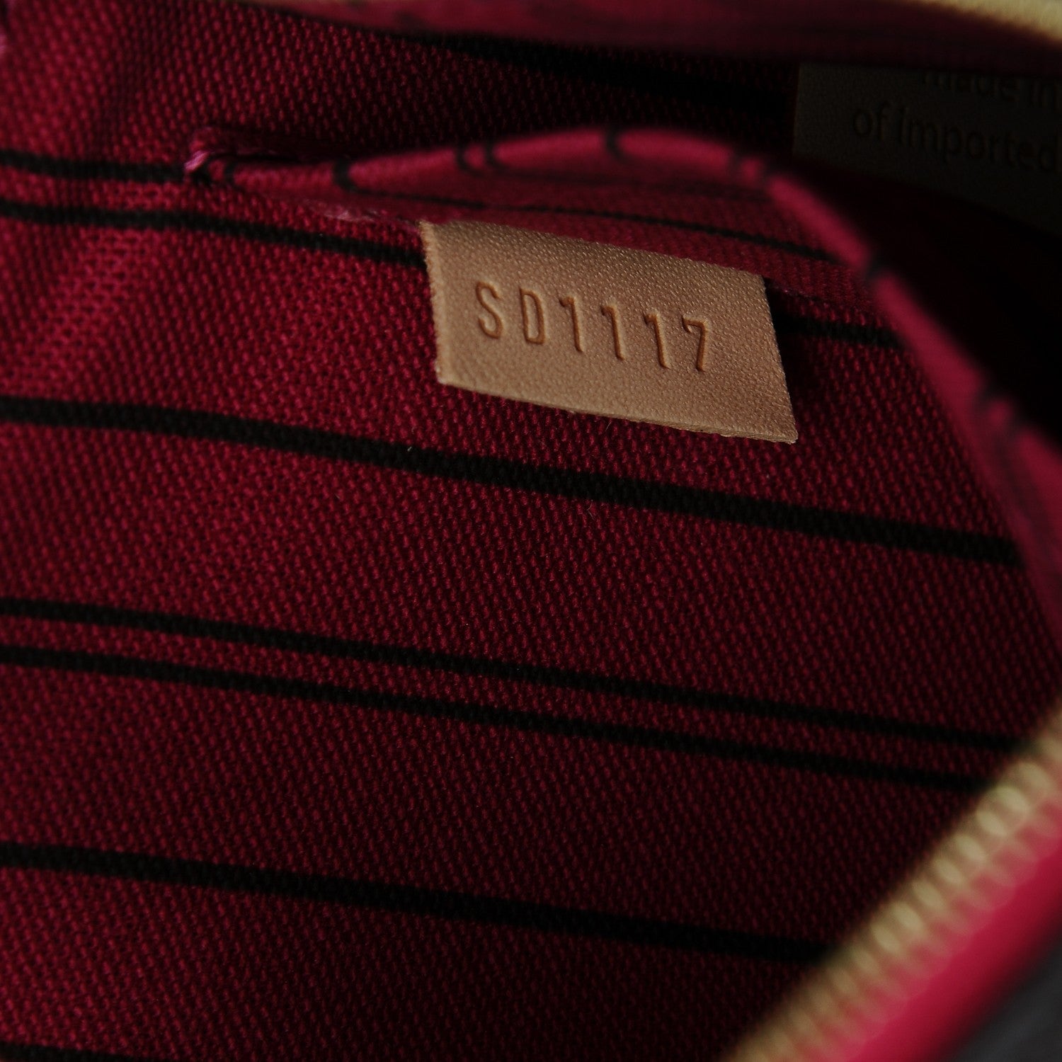 Louis Vuitton Monogram Neverfull MM GM Pochette Pivoine 8 of 8