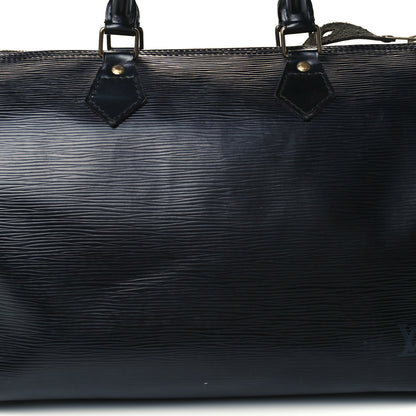 Louis Vuitton Epi Speedy 30 Black 9 of 12
