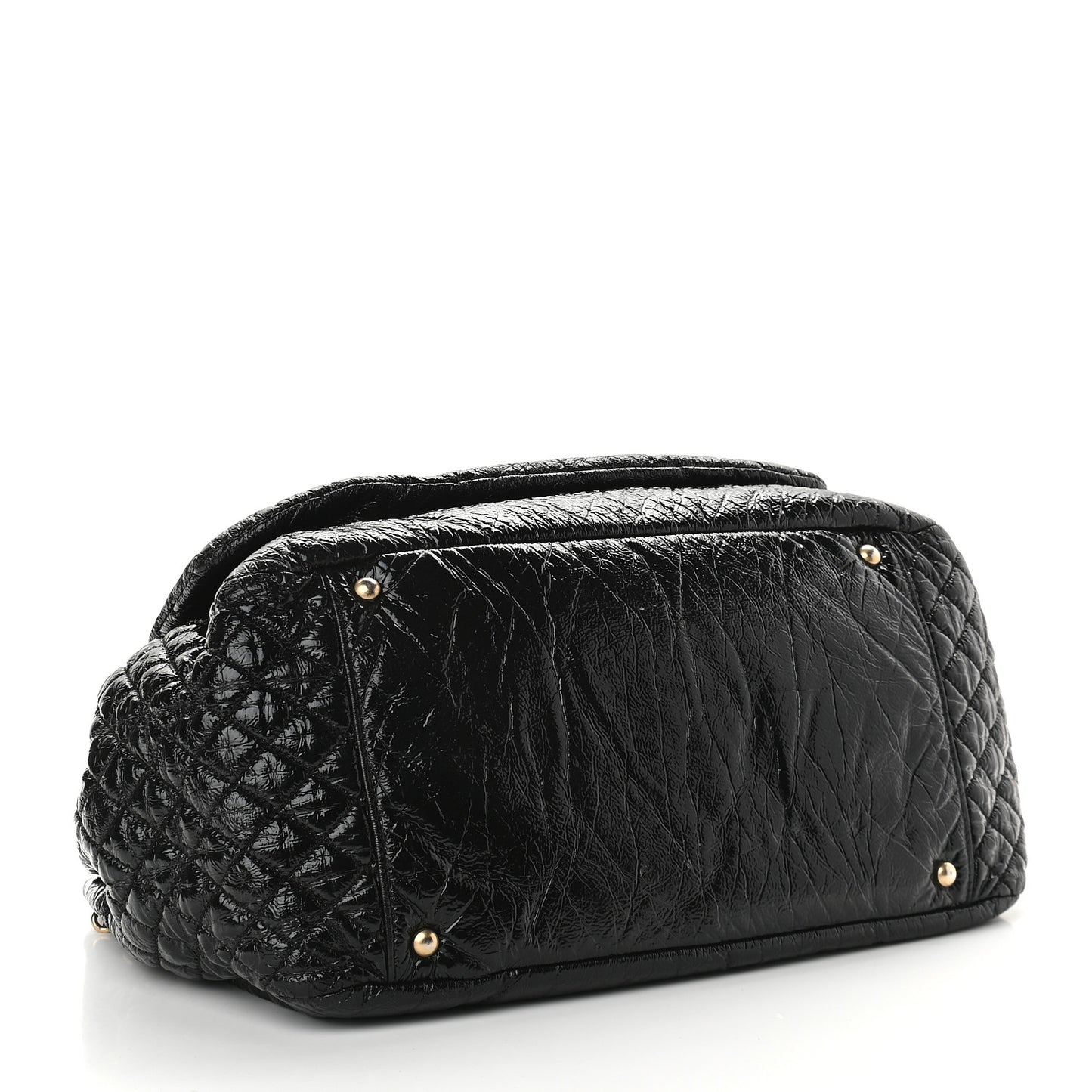 Vinyl XL Rock and Chain Flap Black