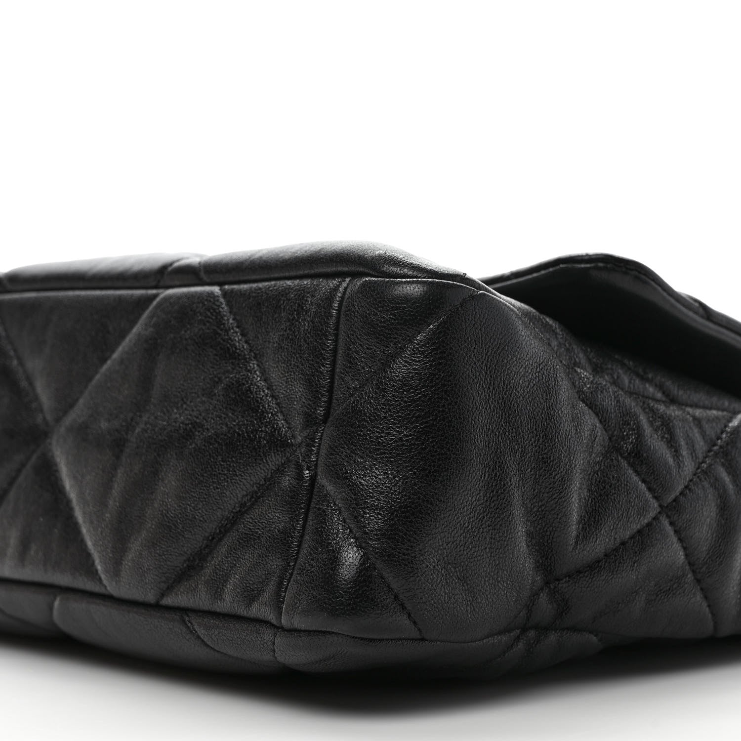 Chanel Lambskin Quilted Large Chanel 19 Flap Black 9 of 11