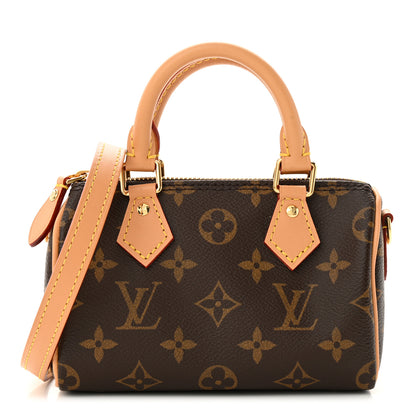 Louis Vuitton LOUIS VUITTON Monogram Nano Speedy Bandouliere 1 of 11