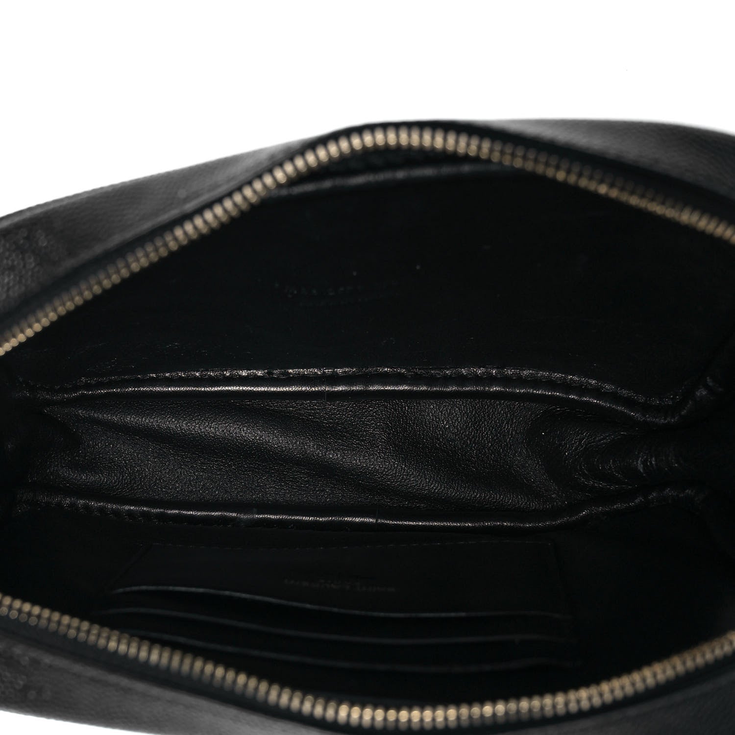 Saint Laurent Grain De Poudre Matelasse Monogram Mini Lou Camera Bag Black 5 of 10