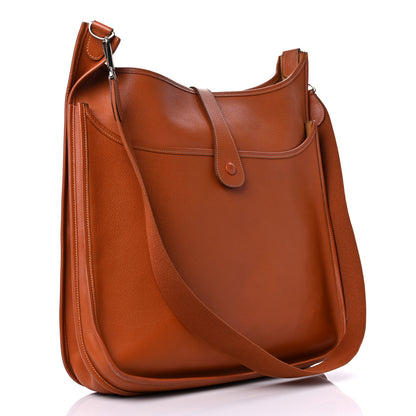 Hermes Epsom Evelyne II TGM Orange 3 of 18