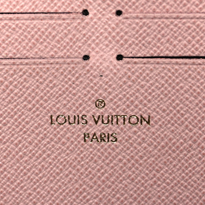 Louis Vuitton Monogram Clemence Wallet Rose Ballerine 6 of 10