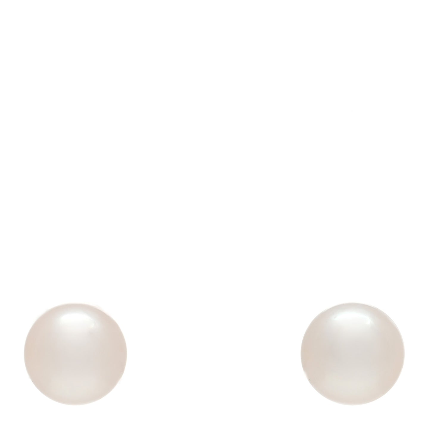 18K Yellow Gold Akoya Pearl 7.5-8mm Stud Earrings