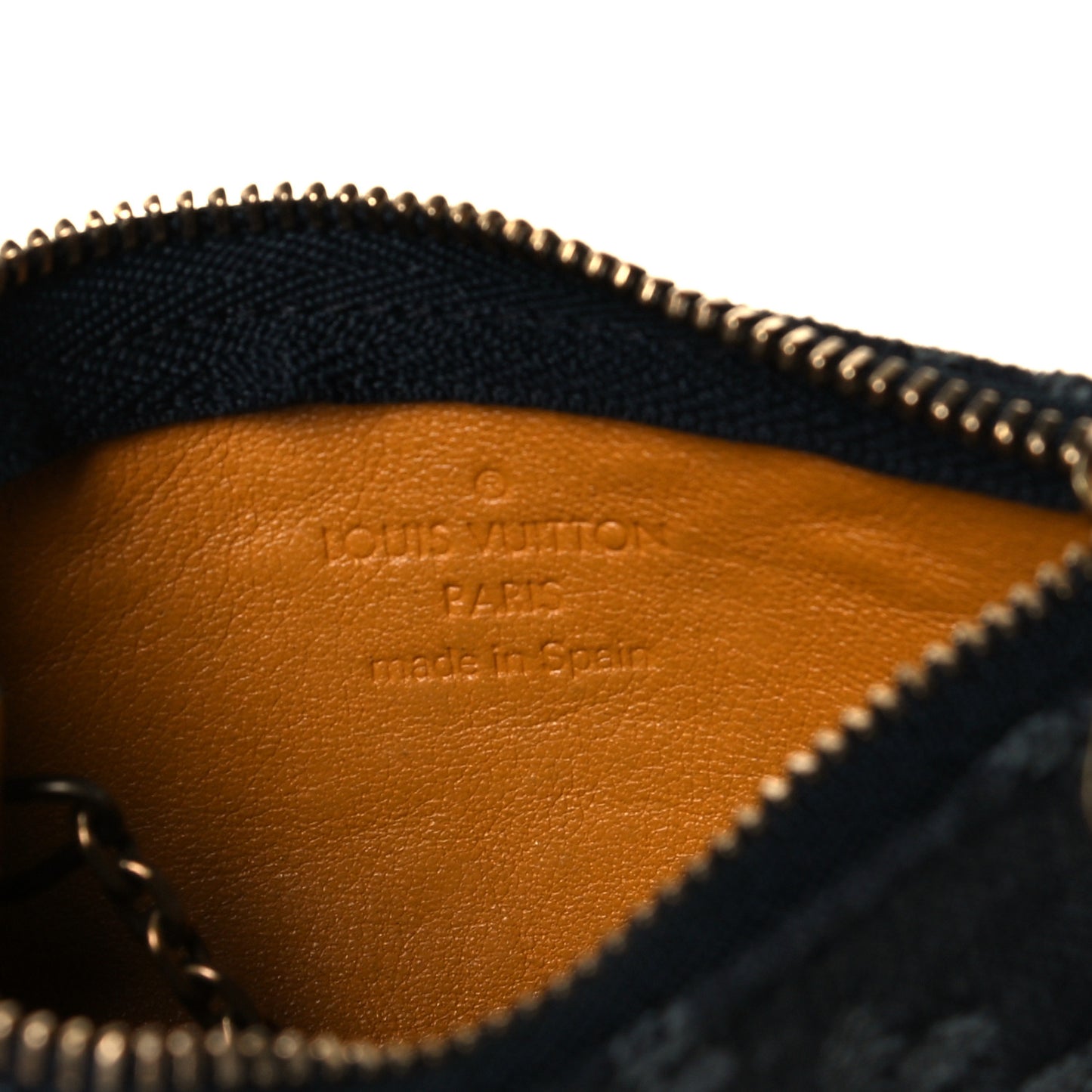 Denim Neo Key Pouch Black
