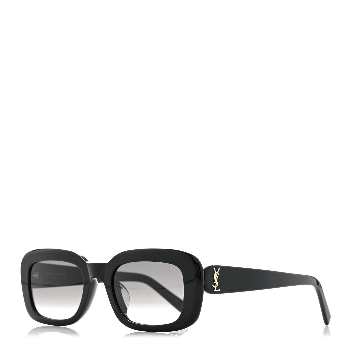 Acetate Sunglasses SL M130 Black Black
