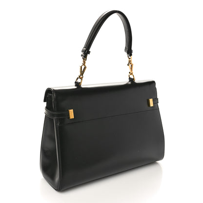 Saint Laurent Smooth Calfskin Manhattan Top Handle Black 3 of 11