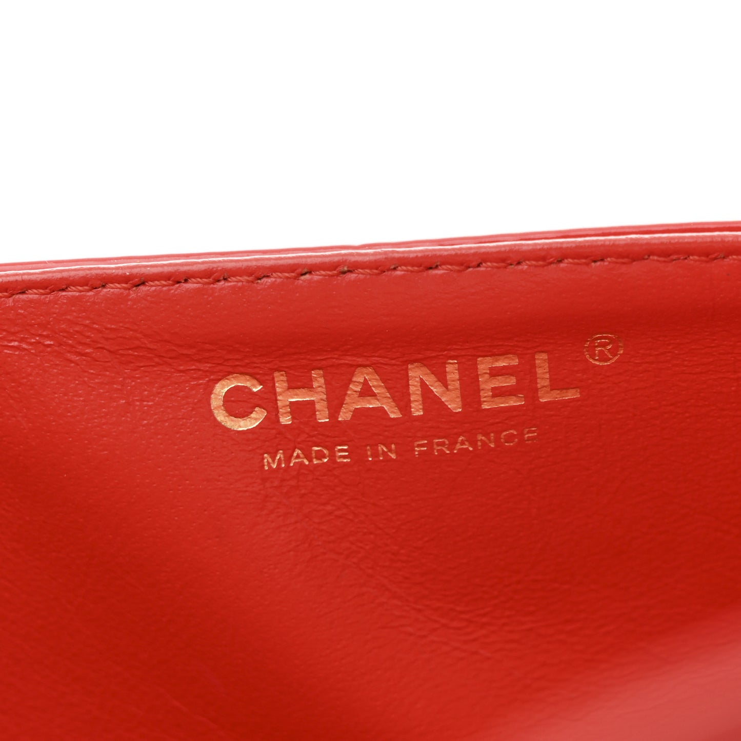 Patent Quilted 2.55 Reissue East West Clutch Red