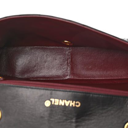 Chanel Lambskin Quilted Medium Single Flap Black 4 of 9